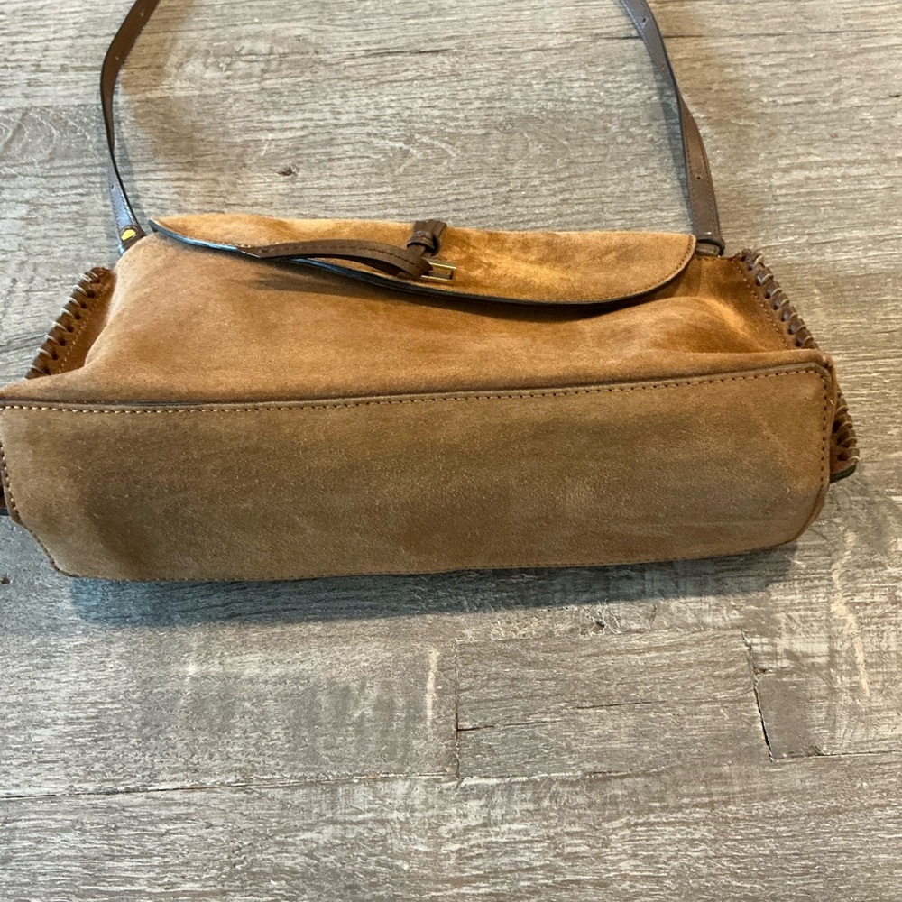 Isabel Marant Brown Suede Shoulder Bag - Picture 4 of 10